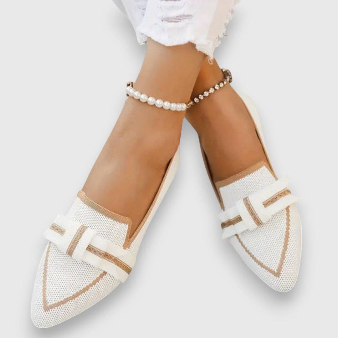 Elara – Women's Bow Slippers