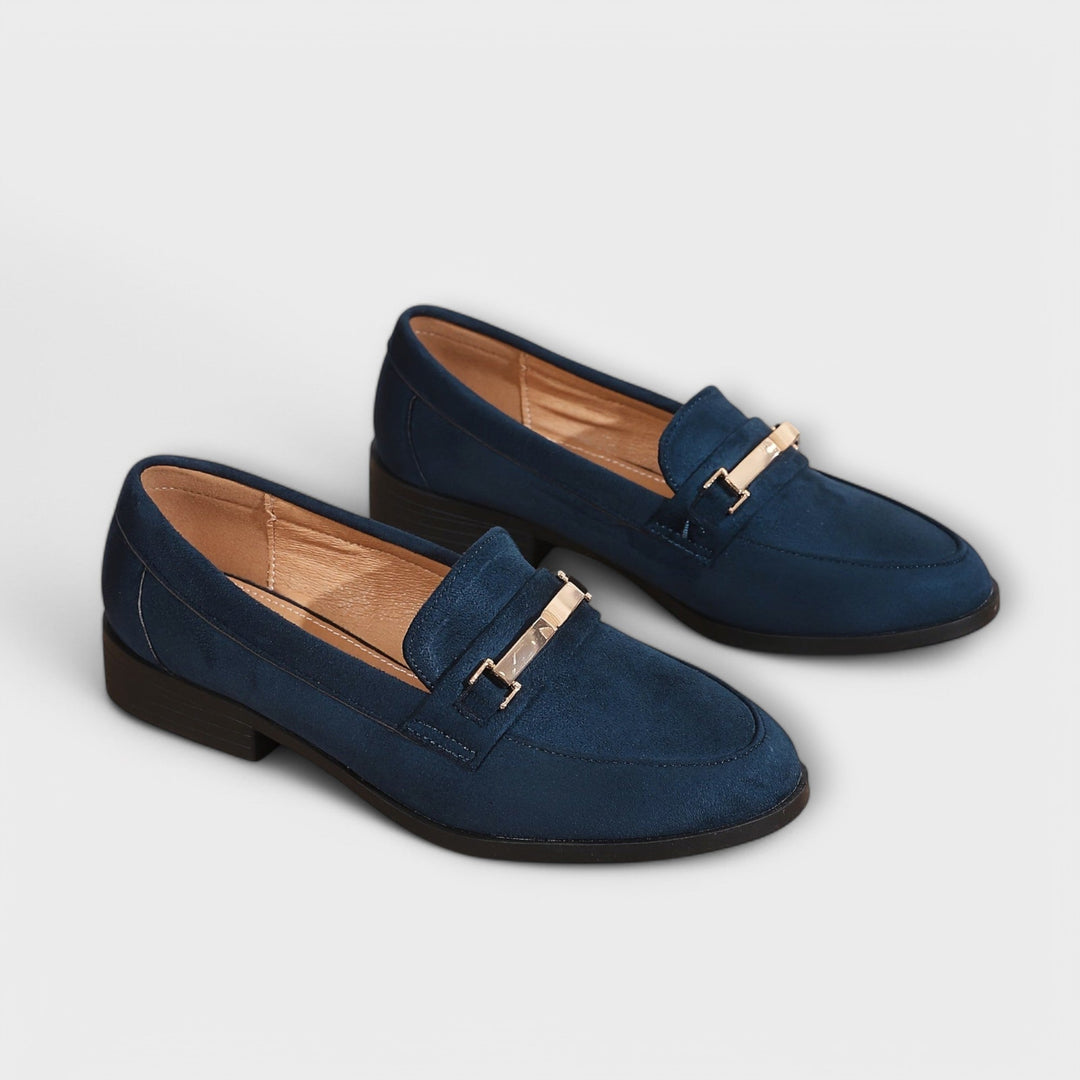 Alméa – Mocassins en flanelle pour femmes