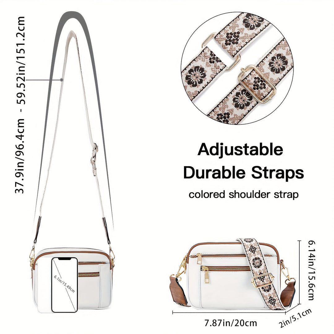 Chic - Sac à bandoulière en cuir végan