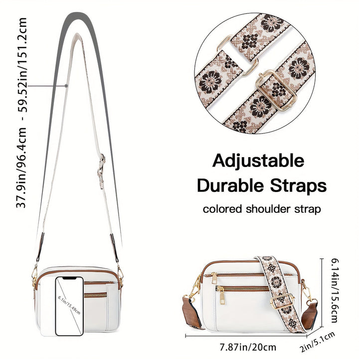 Chic - Sac à bandoulière en cuir végan