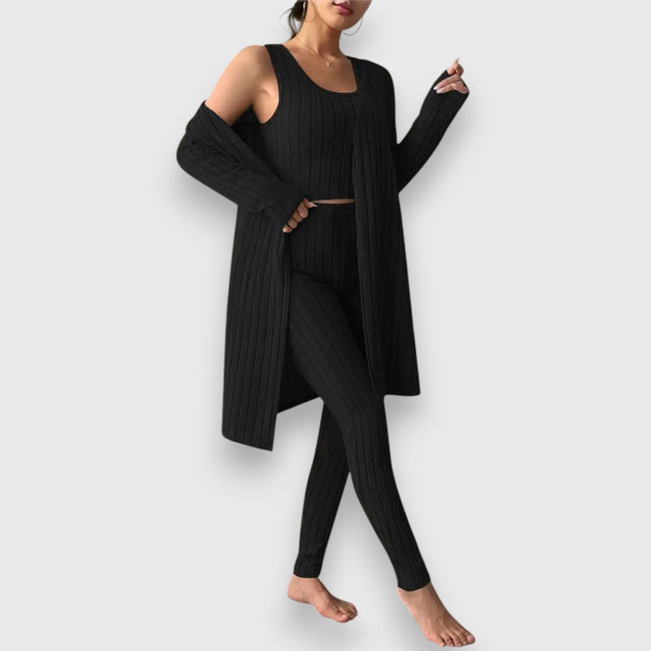 Gabriela – Ensemble de tricot 3 pièces