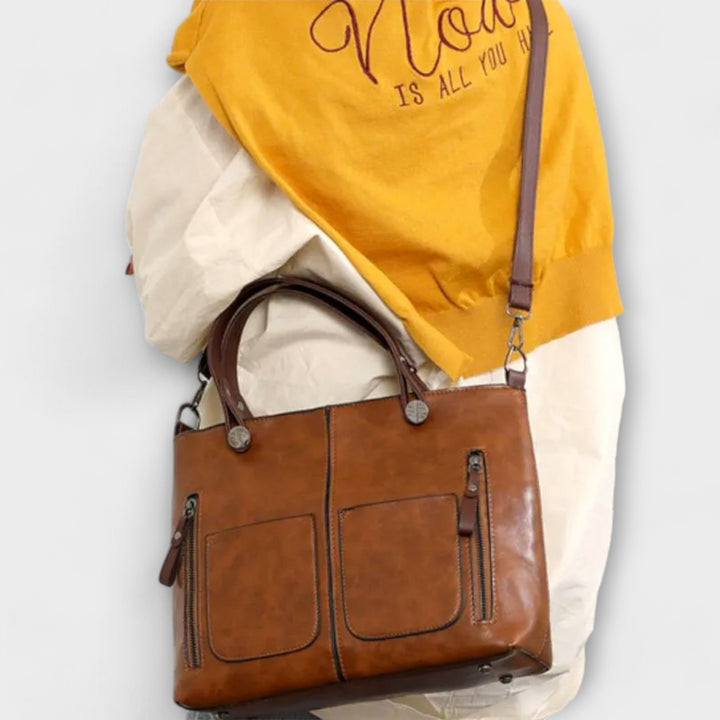 Chic - Sac en cuir élégant